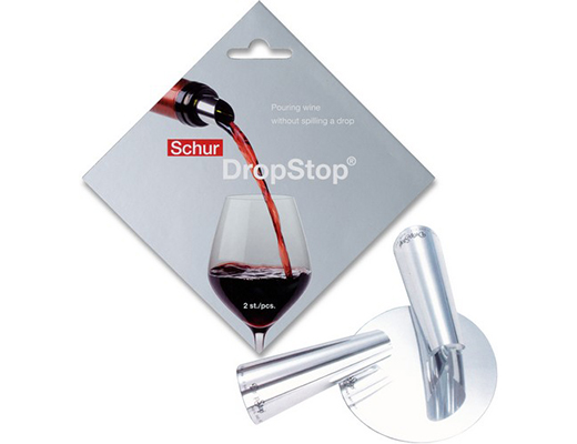 Schur Drop Stop - Pouring Wine Without Spilling a Drop - 2 per